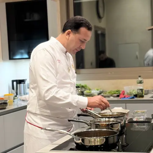 Moroccan cooking class with Chef Rachid Ahram