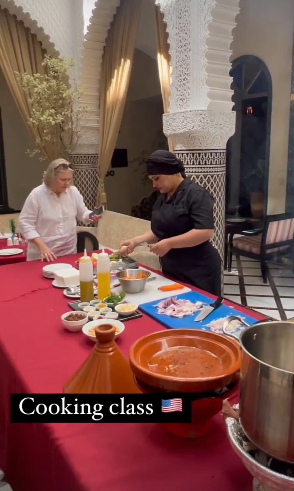 Moroccan cooking class with Chef Rachid Ahram
